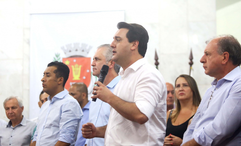 Governador Carlos Massa Ratinho Júnior libera recursos para melhorias urbanas e desenvolvimento sustentável para Maringá - Maringá, 14/02/2020 - Foto: Jaelson Lucas/AEN