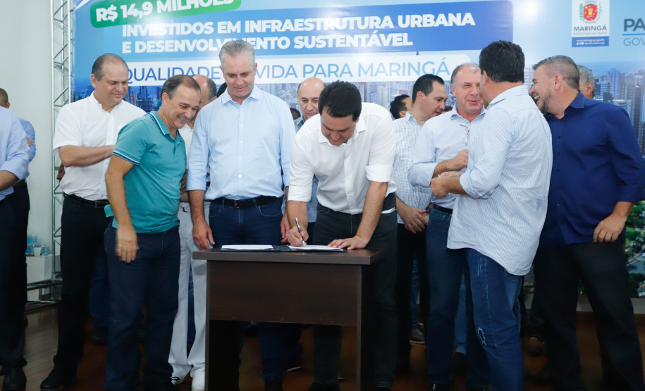 Maringá, no Noroeste do Paraná, vai investir R$ 10 milhões em pavimentação de ruas e avenidas