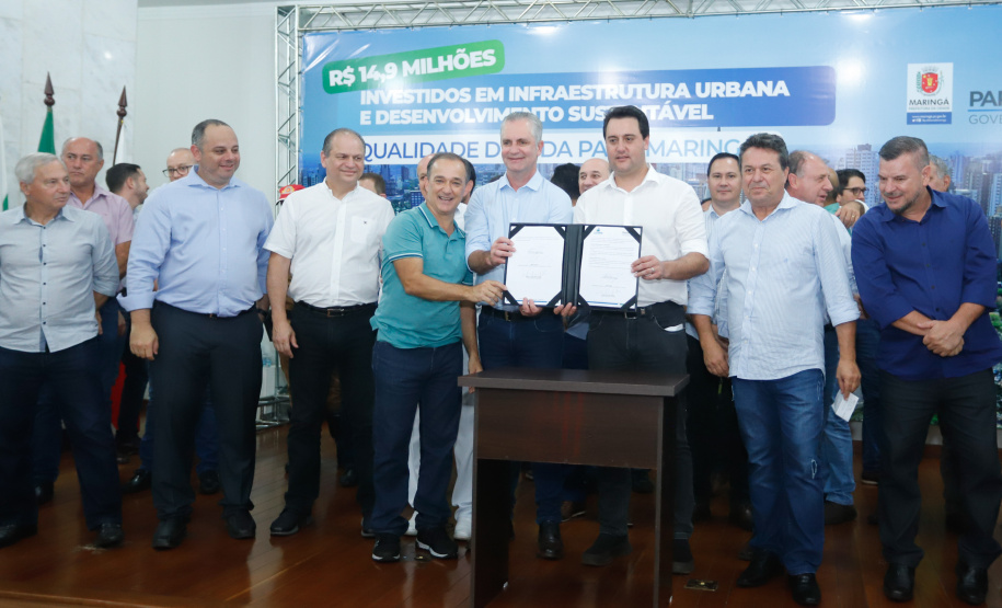 Maringá, no Noroeste do Paraná, vai investir R$ 10 milhões em pavimentação de ruas e avenidas