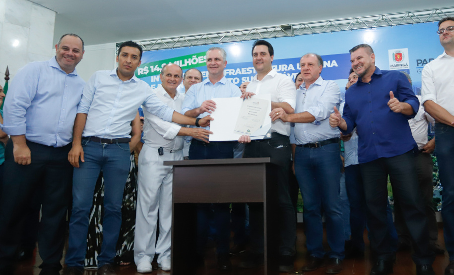 Maringá, no Noroeste do Paraná, vai investir R$ 10 milhões em pavimentação de ruas e avenidas