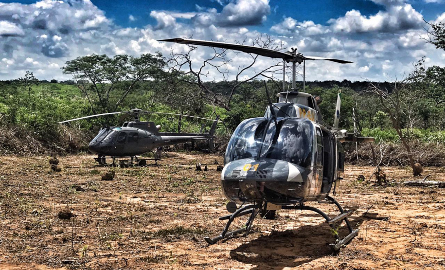 As ações fazem parte de um esforço de algumas instituições de segurança pública para combater o tráfico nacional e internacional de drogas.
Foto: SESP