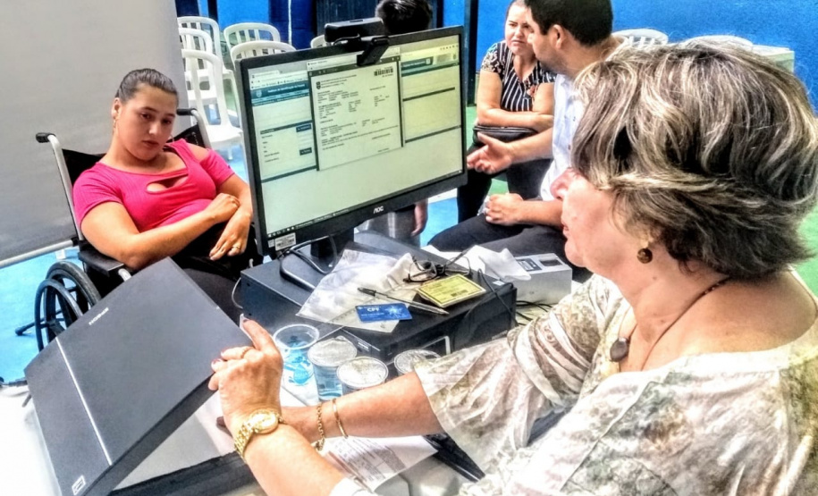 A primeira feira de serviços - Paraná Cidadão de 2020 realizado em Fazenda Rio Grande, Região Metropolitana de Curitiba, atendeu centenas de pessoas no Ginásio de Esportes da Escola Municipal 26 de Janeiro (CAIC), no bairro Nações.  -  Fazenda Rio Grande, 14/02/2020  -  Foto: Divulgação SEJUF