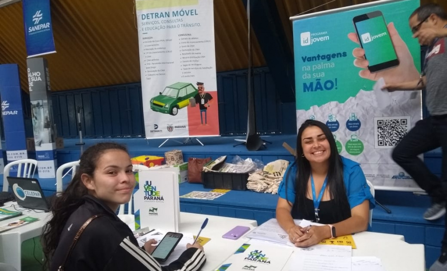 A primeira feira de serviços - Paraná Cidadão de 2020 realizado em Fazenda Rio Grande, Região Metropolitana de Curitiba, atendeu centenas de pessoas no Ginásio de Esportes da Escola Municipal 26 de Janeiro (CAIC), no bairro Nações.  -  Fazenda Rio Grande, 14/02/2020  -  Foto: Divulgação SEJUF