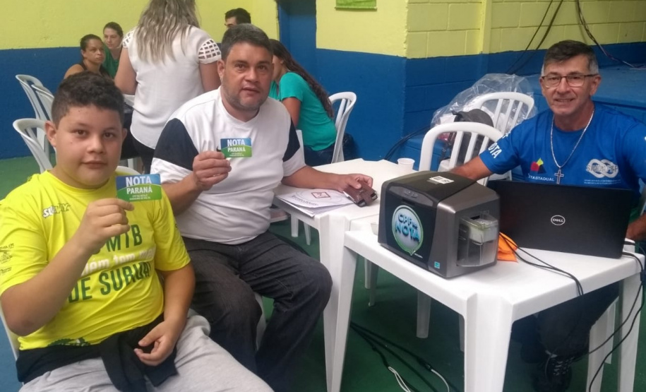 A primeira feira de serviços - Paraná Cidadão de 2020 realizado em Fazenda Rio Grande, Região Metropolitana de Curitiba, atendeu centenas de pessoas no Ginásio de Esportes da Escola Municipal 26 de Janeiro (CAIC), no bairro Nações.  -  Fazenda Rio Grande, 14/02/2020  -  Foto: Divulgação SEJUF