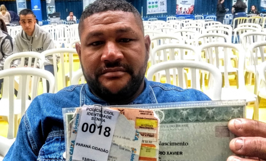 A primeira feira de serviços - Paraná Cidadão de 2020 realizado em Fazenda Rio Grande, Região Metropolitana de Curitiba, atendeu centenas de pessoas no Ginásio de Esportes da Escola Municipal 26 de Janeiro (CAIC), no bairro Nações.  -  Fazenda Rio Grande, 14/02/2020  -  Foto: Divulgação SEJUF