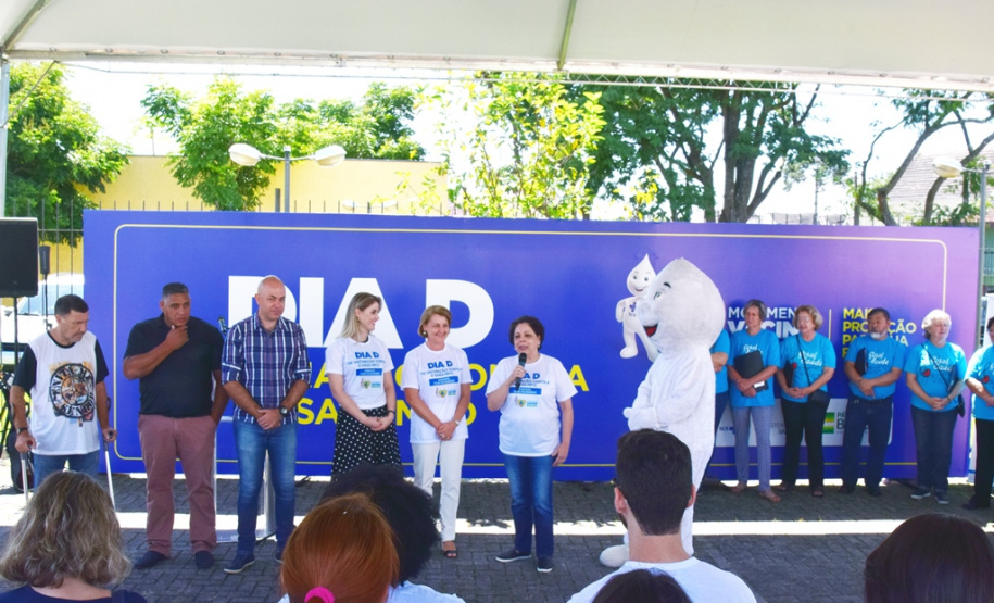 A Secretaria de Estado da Saúde promoveu neste sábado (15), em parceria com o Ministério da Saúde e as secretarias municipais, o dia D de mobilização da Campanha Nacional de Vacinação contra Sarampo.   -  Curitiba, 15/02/2020  -  Foto: Divulgação SESA