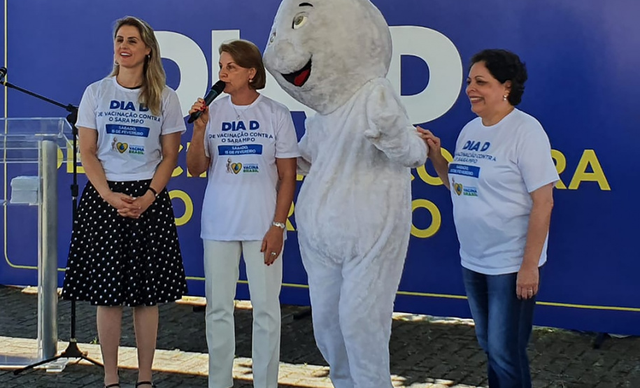 A Secretaria de Estado da Saúde promoveu neste sábado (15), em parceria com o Ministério da Saúde e as secretarias municipais, o dia D de mobilização da Campanha Nacional de Vacinação contra Sarampo.   -  Curitiba, 15/02/2020  -  Foto: Divulgação SESA