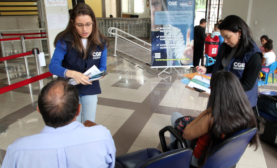 Pesquisa de Satisfação CGE. FOTO:ARI DIAS/AEN