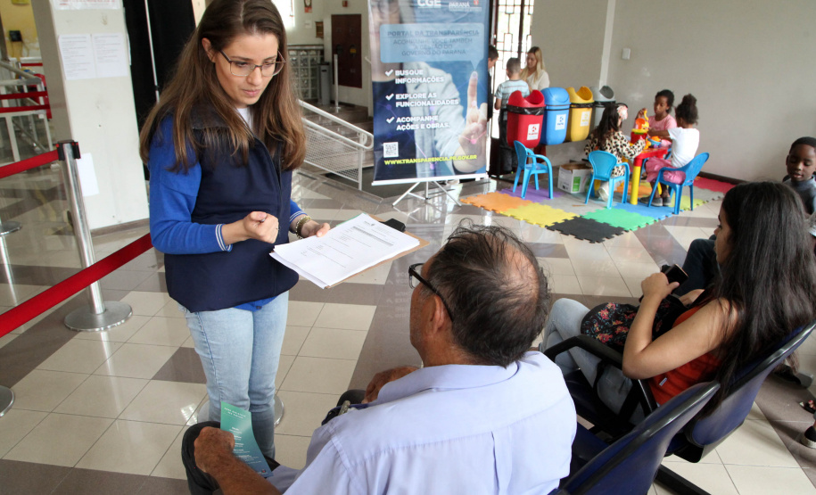 Pesquisa de Satisfação CGE. FOTO:ARI DIAS/AEN