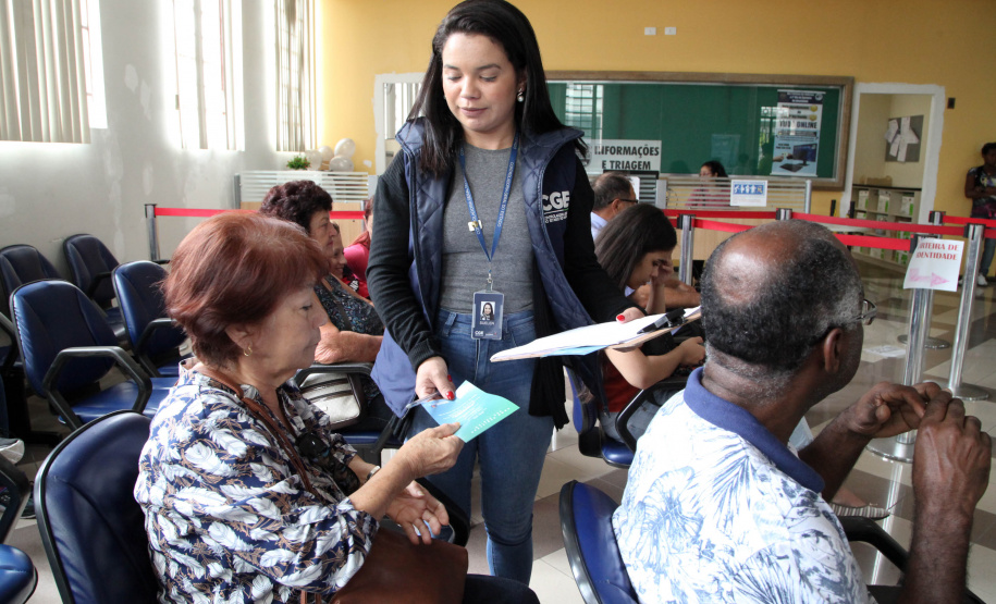 Pesquisa de Satisfação CGE. FOTO:ARI DIAS/AEN