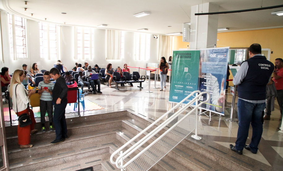 Pesquisa de Satisfação CGE. FOTO:ARI DIAS/AEN