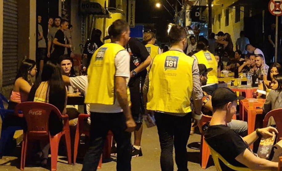 A Força-Tarefa Infância Segura da Secretaria de Justiça, Família e Trabalho iniciou na noite desta sexta-feira (14) a Operação Integrada de Carnaval no litoral, com a participação da Polícia Militar, Corpo de Bombeiros, Polícia Civil, Polícia Científica e Conselho Tutelar e foco na prevenção de crimes e violências contra crianças e adolescentes e no combate à exploração sexual infantil.  - 14/02/2020  -  Foto: Divulgação SEJUF