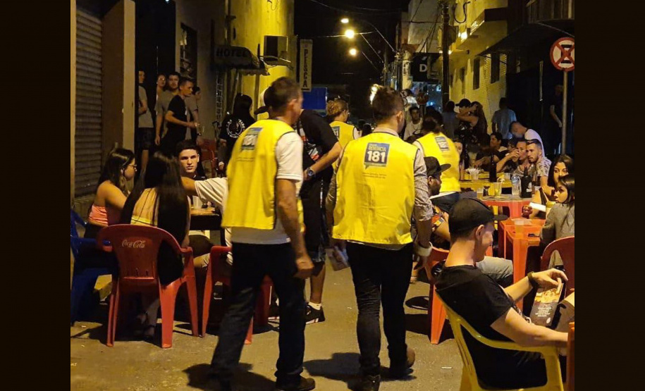 A Força-Tarefa Infância Segura da Secretaria de Justiça, Família e Trabalho iniciou na noite desta sexta-feira (14) a Operação Integrada de Carnaval no litoral, com a participação da Polícia Militar, Corpo de Bombeiros, Polícia Civil, Polícia Científica e Conselho Tutelar e foco na prevenção de crimes e violências contra crianças e adolescentes e no combate à exploração sexual infantil.  - 14/02/2020  -  Foto: Divulgação SEJUF