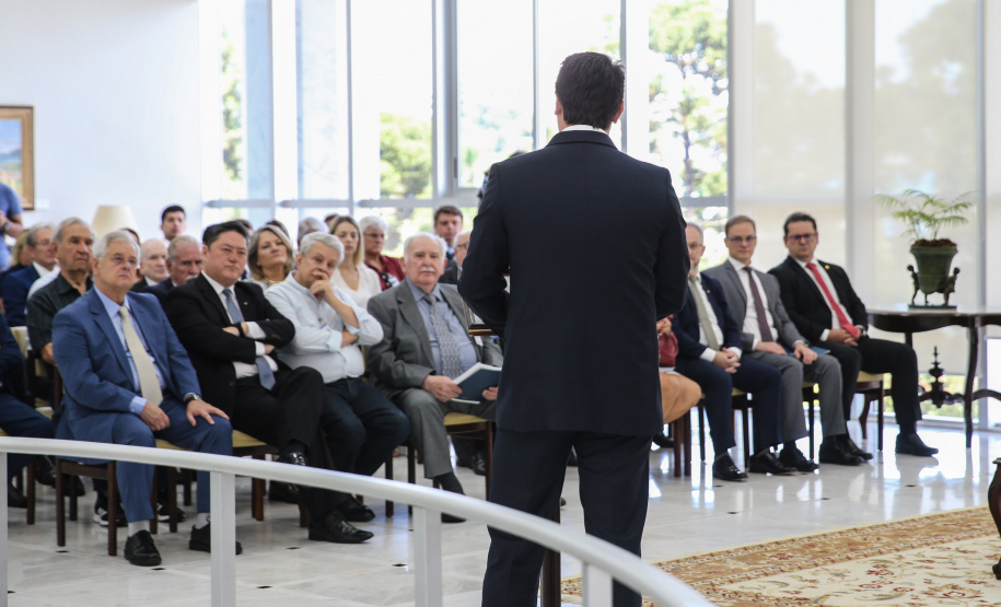 Precatorios O Governador Carlos Massa Ratinho Junior participa nesta segunda-feira (17), da solenidade para o pagamento de precatórios preferenciais a credores que participaram das rodadas de negociação promovidas pelo TJPR no ano passado. Curitiba, 04/02/2020 - Foto: Geraldo Bubniak/AEN