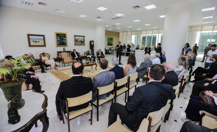 Precatorios O Governador Carlos Massa Ratinho Junior participa nesta segunda-feira (17), da solenidade para o pagamento de precatórios preferenciais a credores que participaram das rodadas de negociação promovidas pelo TJPR no ano passado. Curitiba, 04/02/2020 - Foto: Geraldo Bubniak/AEN