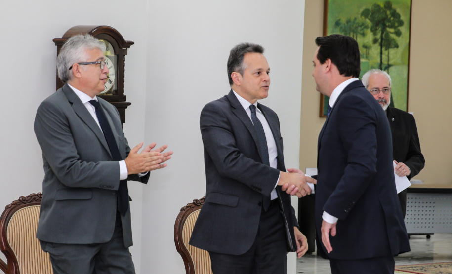 Precatorios O Governador Carlos Massa Ratinho Junior participa nesta segunda-feira (17), da solenidade para o pagamento de precatórios preferenciais a credores que participaram das rodadas de negociação promovidas pelo TJPR no ano passado. Curitiba, 04/02/2020 - Foto: Geraldo Bubniak/AEN