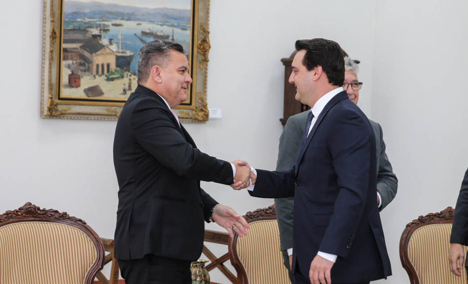 Precatorios O Governador Carlos Massa Ratinho Junior participa nesta segunda-feira (17), da solenidade para o pagamento de precatórios preferenciais a credores que participaram das rodadas de negociação promovidas pelo TJPR no ano passado. Curitiba, 04/02/2020 - Foto: Geraldo Bubniak/AEN