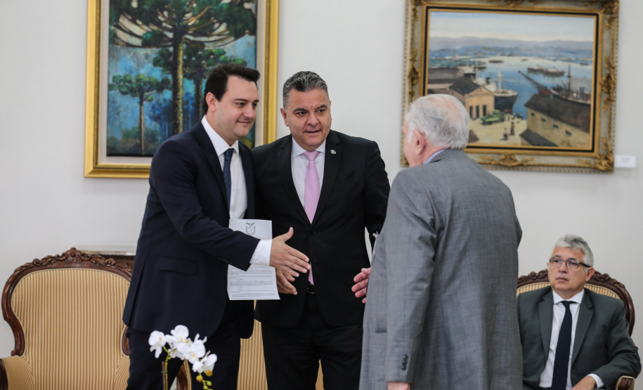 Precatorios O Governador Carlos Massa Ratinho Junior participa nesta segunda-feira (17), da solenidade para o pagamento de precatórios preferenciais a credores que participaram das rodadas de negociação promovidas pelo TJPR no ano passado. Curitiba, 04/02/2020 - Foto: Geraldo Bubniak/AEN