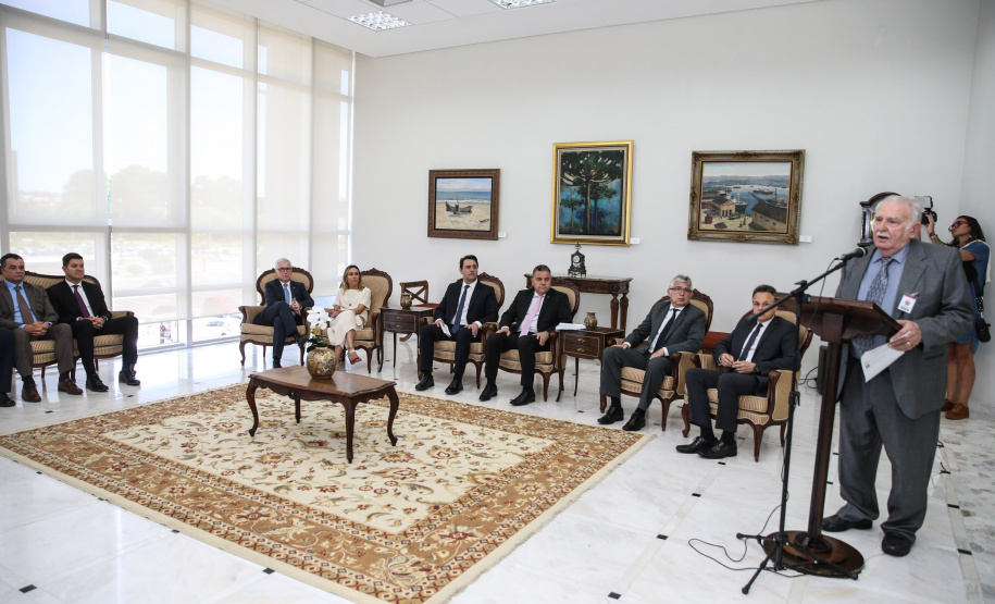 Precatorios O Governador Carlos Massa Ratinho Junior participa nesta segunda-feira (17), da solenidade para o pagamento de precatórios preferenciais a credores que participaram das rodadas de negociação promovidas pelo TJPR no ano passado. Curitiba, 04/02/2020 - Foto: Geraldo Bubniak/AEN