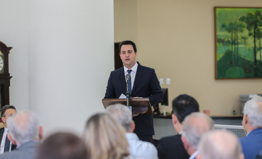 Precatorios O Governador Carlos Massa Ratinho Junior participa nesta segunda-feira (17), da solenidade para o pagamento de precatórios preferenciais a credores que participaram das rodadas de negociação promovidas pelo TJPR no ano passado. Curitiba, 04/02/2020 - Foto: Geraldo Bubniak/AEN