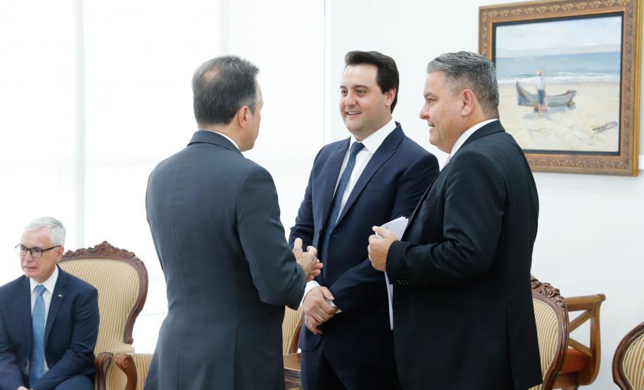 O Governador Carlos Massa Ratinho Junior participa nesta segunda-feira (17), da solenidade para o pagamento de precatórios preferenciais a credores que participaram das rodadas de negociação promovidas pelo TJPR no ano passado. Curitiba, 04/02/2020 - Foto: Rodrigo Félix Leal/AEN