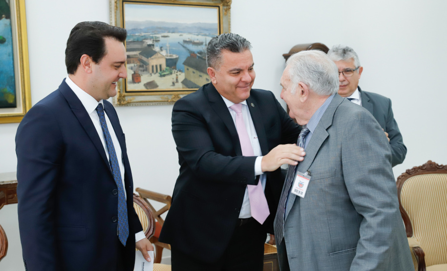 O Governador Carlos Massa Ratinho Junior participa nesta segunda-feira (17), da solenidade para o pagamento de precatórios preferenciais a credores que participaram das rodadas de negociação promovidas pelo TJPR no ano passado. Curitiba, 04/02/2020 - Foto: Rodrigo Félix Leal/AEN
