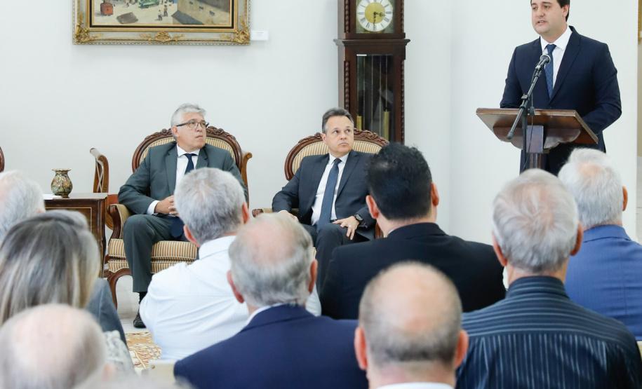 O Governador Carlos Massa Ratinho Junior participa nesta segunda-feira (17), da solenidade para o pagamento de precatórios preferenciais a credores que participaram das rodadas de negociação promovidas pelo TJPR no ano passado. Curitiba, 04/02/2020 - Foto: Rodrigo Félix Leal/AEN