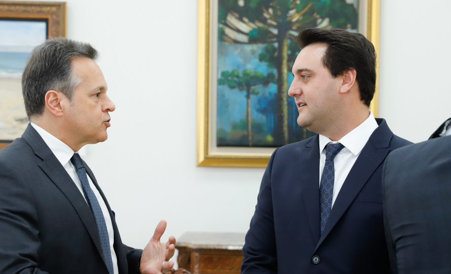 O Governador Carlos Massa Ratinho Junior participa nesta segunda-feira (17), da solenidade para o pagamento de precatórios preferenciais a credores que participaram das rodadas de negociação promovidas pelo TJPR no ano passado. Curitiba, 04/02/2020 - Foto: Rodrigo Félix Leal/AEN