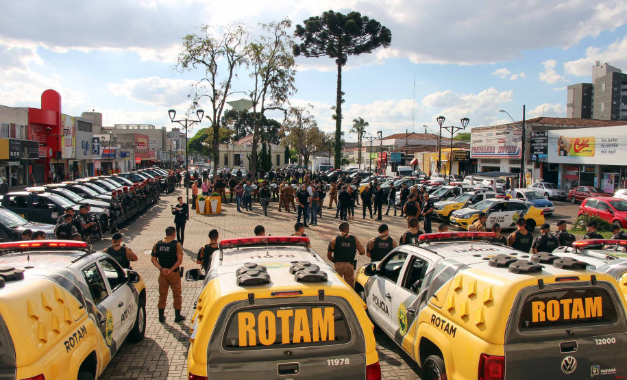 22-10-2019 Operação Frente Brasil. São José dos Pinhais, 22 de outubro de 2019. Operação Frente Brasil. - Foto: Soldado Ismael Ponchio