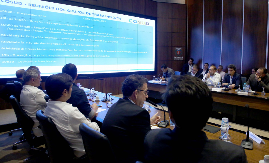 Reunião do secretáriado. Curitiba,18/02/2020 Foto:Jaelson Lucas / AEN