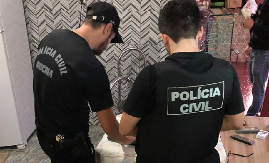 A Polícia Civil prendeu sete homens em flagrante durante a Operação Luz na Infância 6, nesta terça-feira (18) no Paraná.  -  Curitiba,  18/02/2020  -  Foto: Divulgação Polícia Civil do Paraná/SESP