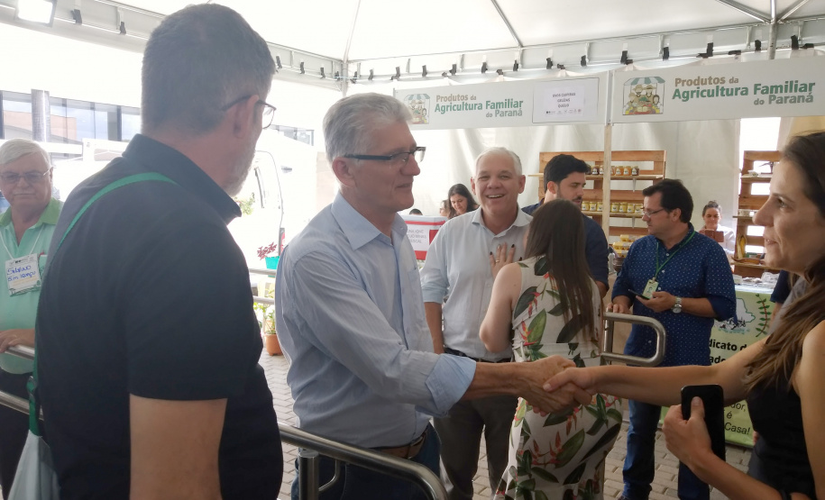 Com apoio do Governo do Estado, por meio da Secretaria da Agricultura e do Abastecimento e do Instituto de Desenvolvimento Rural do Paraná Iapar-Emater, a Federação dos Trabalhadores Rurais Agricultores Familiares do Estado do Paraná (Fetaep) lançou nesta terça-feira (18) a 1ª Feira da Agricultura Familiar do Paraná, que reunirá produtores e compradores em um único lugar.  -  Curitiba, 18/02/2020  -  Foto: Divulgação SEAB