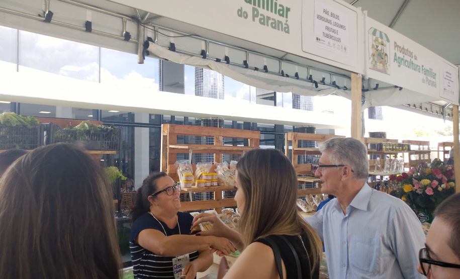 Com apoio do Governo do Estado, por meio da Secretaria da Agricultura e do Abastecimento e do Instituto de Desenvolvimento Rural do Paraná Iapar-Emater, a Federação dos Trabalhadores Rurais Agricultores Familiares do Estado do Paraná (Fetaep) lançou nesta terça-feira (18) a 1ª Feira da Agricultura Familiar do Paraná, que reunirá produtores e compradores em um único lugar.  -  Curitiba, 18/02/2020  -  Foto: Divulgação SEAB