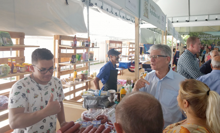 Com apoio do Governo do Estado, por meio da Secretaria da Agricultura e do Abastecimento e do Instituto de Desenvolvimento Rural do Paraná Iapar-Emater, a Federação dos Trabalhadores Rurais Agricultores Familiares do Estado do Paraná (Fetaep) lançou nesta terça-feira (18) a 1ª Feira da Agricultura Familiar do Paraná, que reunirá produtores e compradores em um único lugar.  -  Curitiba, 18/02/2020  -  Foto: Divulgação SEAB