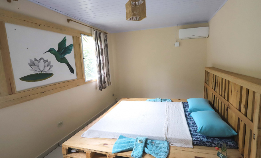 Pousada e restaurante Santuário Vitória Régia, no bairro Alto, em Antonina, litoral do Paraná.Antonina, 18-01-20.Foto: Arnaldo Alves / AEN.