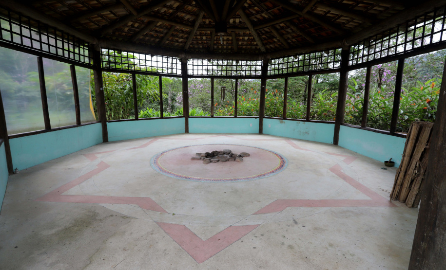 Pousada e restaurante Santuário Vitória Régia, no bairro Alto, em Antonina, litoral do Paraná.Antonina, 18-01-20.Foto: Arnaldo Alves / AEN.