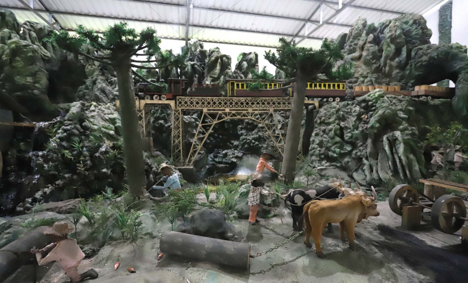 Morretes - Parque temático Hisgeopar, História e Geografia do Paraná.Morretes, 17-01-20Foto: Arnaldo Alves / AEN.