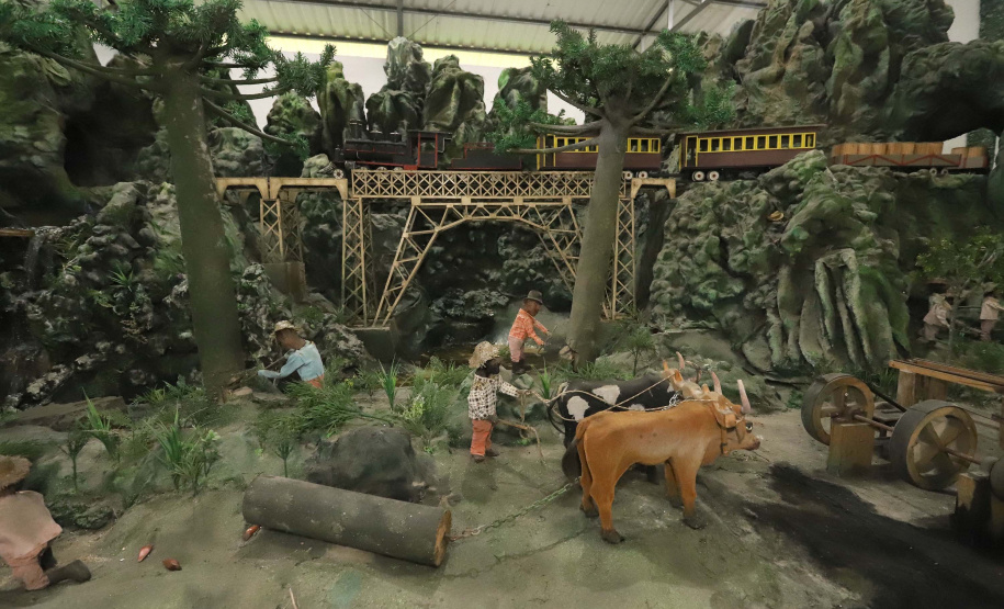 Morretes - Parque temático Hisgeopar, História e Geografia do Paraná.Morretes, 17-01-20Foto: Arnaldo Alves / AEN.