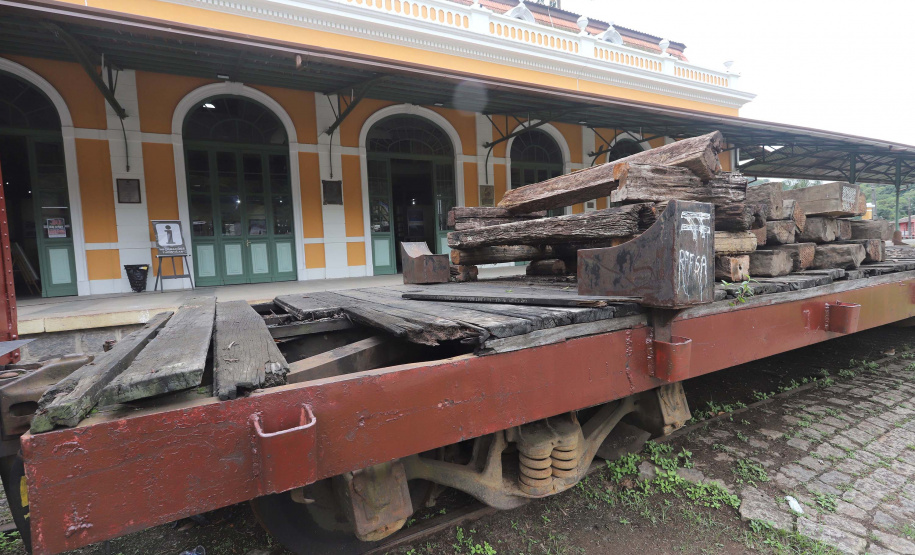 Estação ferroviária de Antonina, litoral do Paraná.Antonina, 18-01-20.Foto: Arnaldo Alves / AEN.