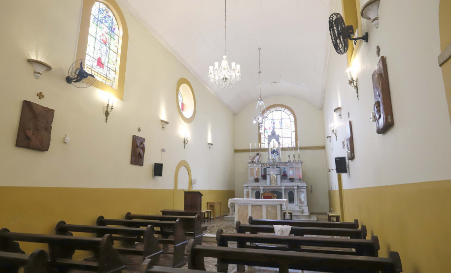 Igreja de Nossa Senhora do Pilar, matriz de Antonina, litoral do Paraná.Antonina, 18-01-20.Foto: Arnaldo Alves / AEN.