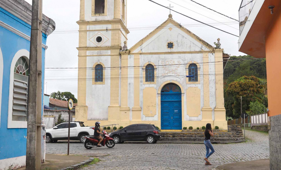 Igreja de São Benedito, em Antonina, litoral do Paraná.Antonina, 18-01-20.Foto: Arnaldo Alves / AEN.