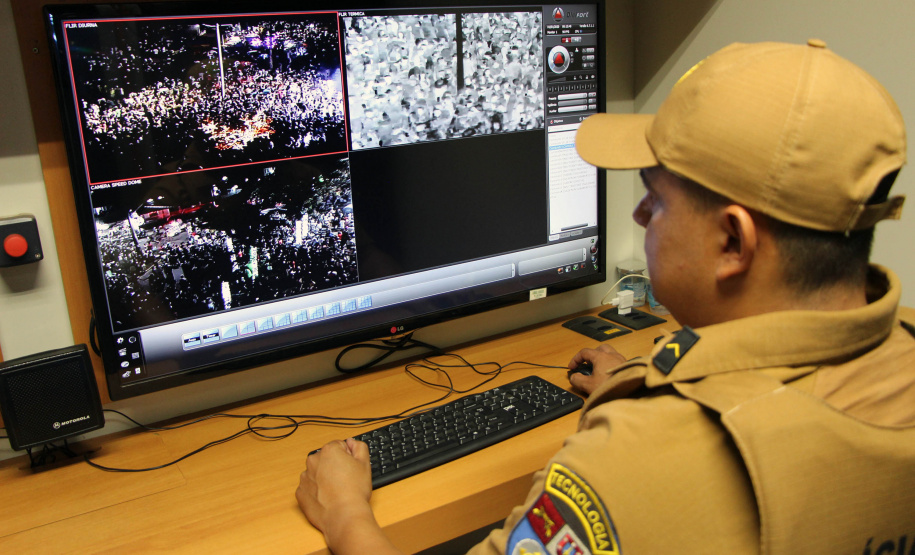 Segurança Pública aplica tecnologia e reforça efetivos para acompanhamento das festas de Carnaval no Litoral  -  Curitiba, 21/02/2020  -  Foto: Divulgação SESP