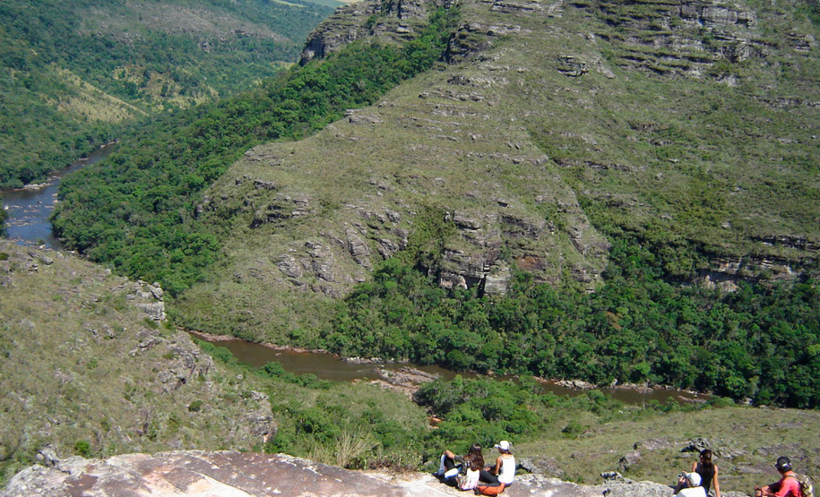 O Parque Estadual do Guartelá, em Tibagi, nos Campos Gerais, tem como principal atrativo o Canyon do Rio Iapó, o sexto maior em extensão do planeta. Foto: Prefeitura de Tibagi