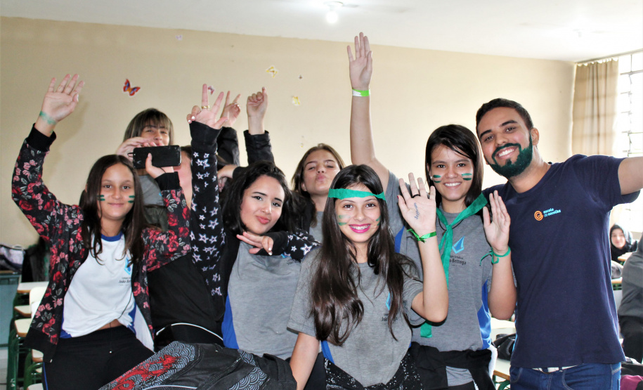 Escolas exclusivas de tempo integral estimulam protagonismo dos estudantes. Foto: Silvio Turra/SEED