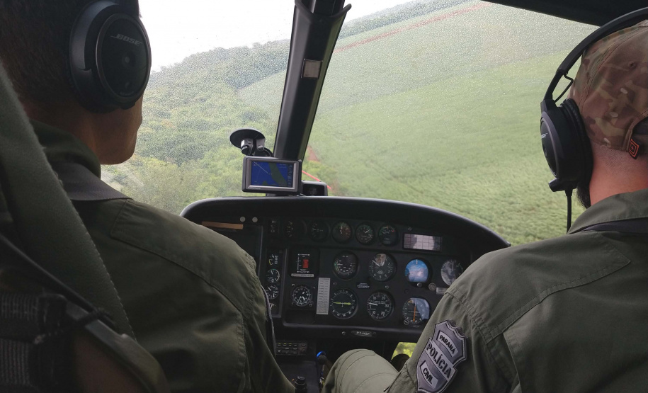 PCPR mantém equipes de operações especiais na Fronteira. Foto: Fabio Dias/PCPR