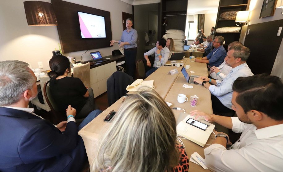 COSUD - Reunião de Comunicação.Foz do Iguaçu, 28-02-20.Foto: Arnaldo Alves / AEN