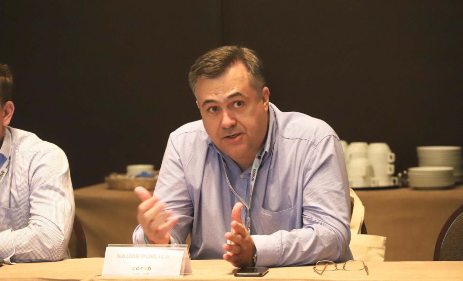 COSUD - Reunião da Saúde.Foz do Iguaçu, 28-02-20.Foto: Arnaldo Alves / AEN