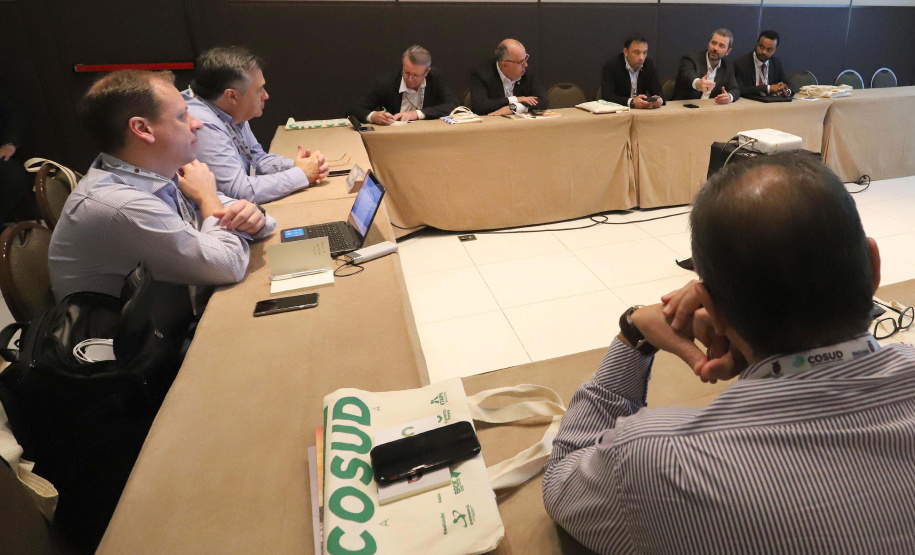 COSUD - Reunião da Saúde.Foz do Iguaçu, 28-02-20.Foto: Arnaldo Alves / AEN