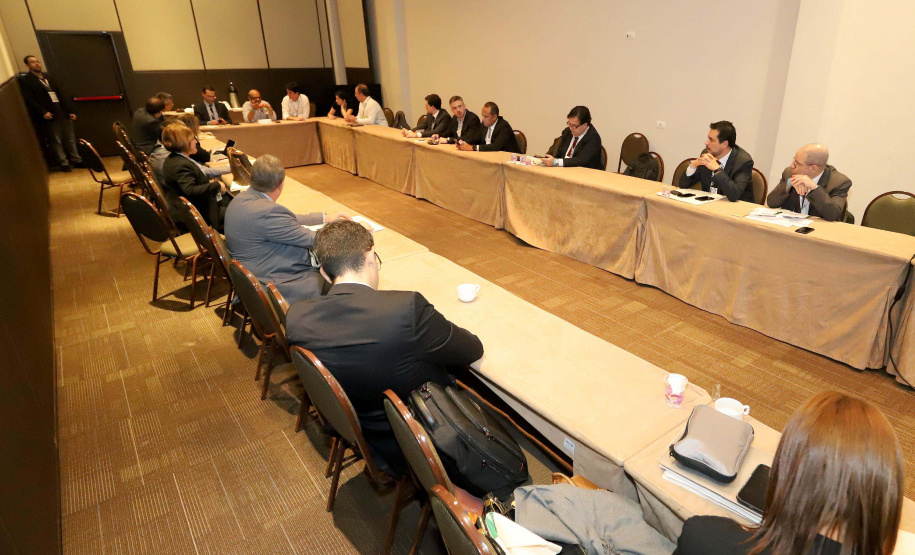 COSUD - Reunião da Fazenda e Planejamento.Foz do Iguaçu, 28-02-20.Foto: Arnaldo Alves / AEN