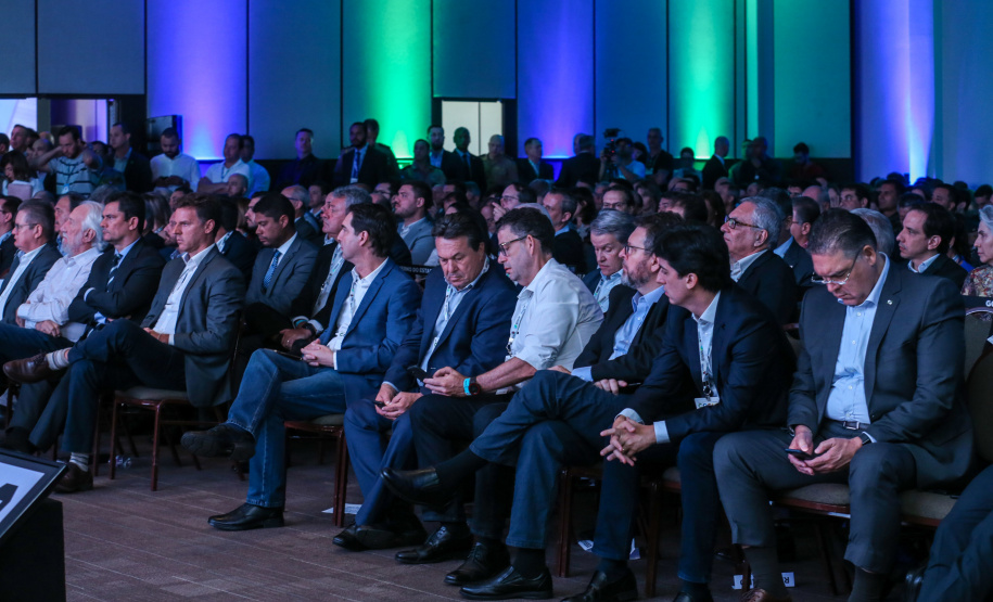 Governadores de sete estados participam neste sábado (29), em Foz do Iguaçu, do sexto encontro do Consórcio de Integração Sul e Sudeste (Cosud). O encontro acontece no Hotel Wish.   29/02/2020 -  Foto: Geraldo Bubniak/AEN